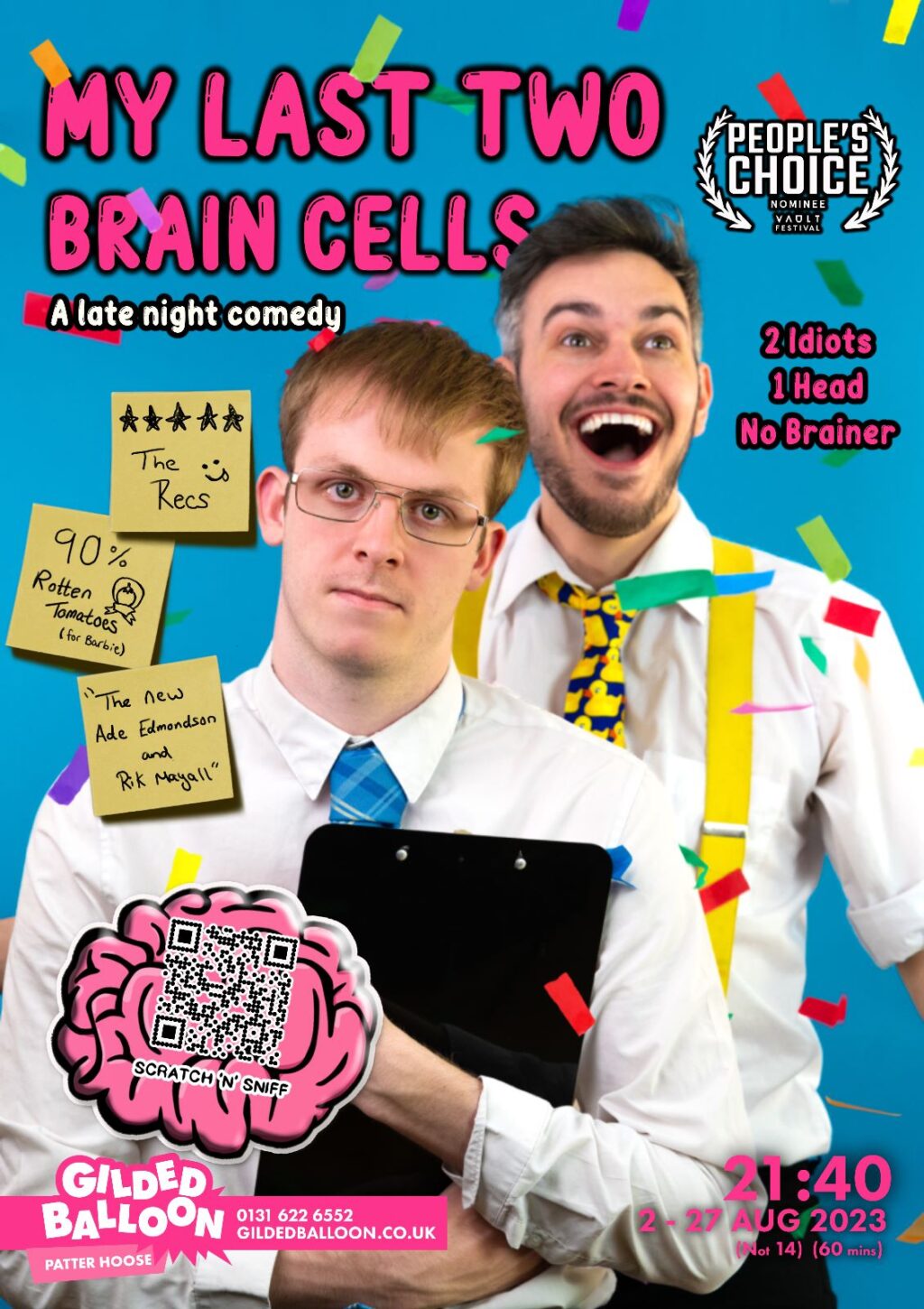 My Last Two Brain Cells ★★★★★ - The Recs