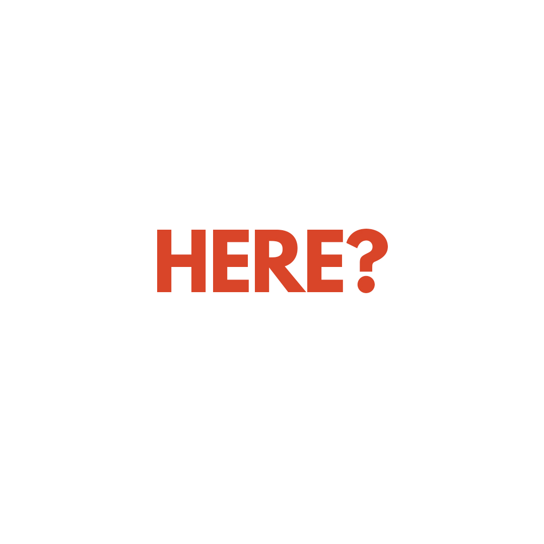 ! here